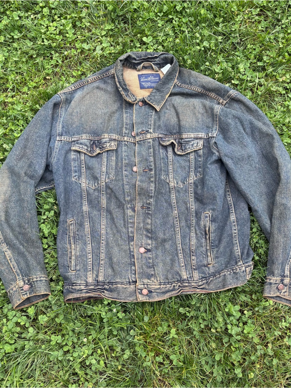 Levis Strauss Signature Men's Blue Denim Jacket